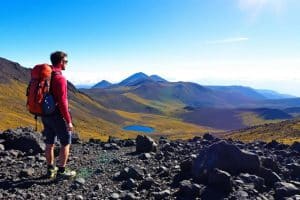 Randonnée au Puy Pariou : sommet du volcan de la Chaîne des Puys