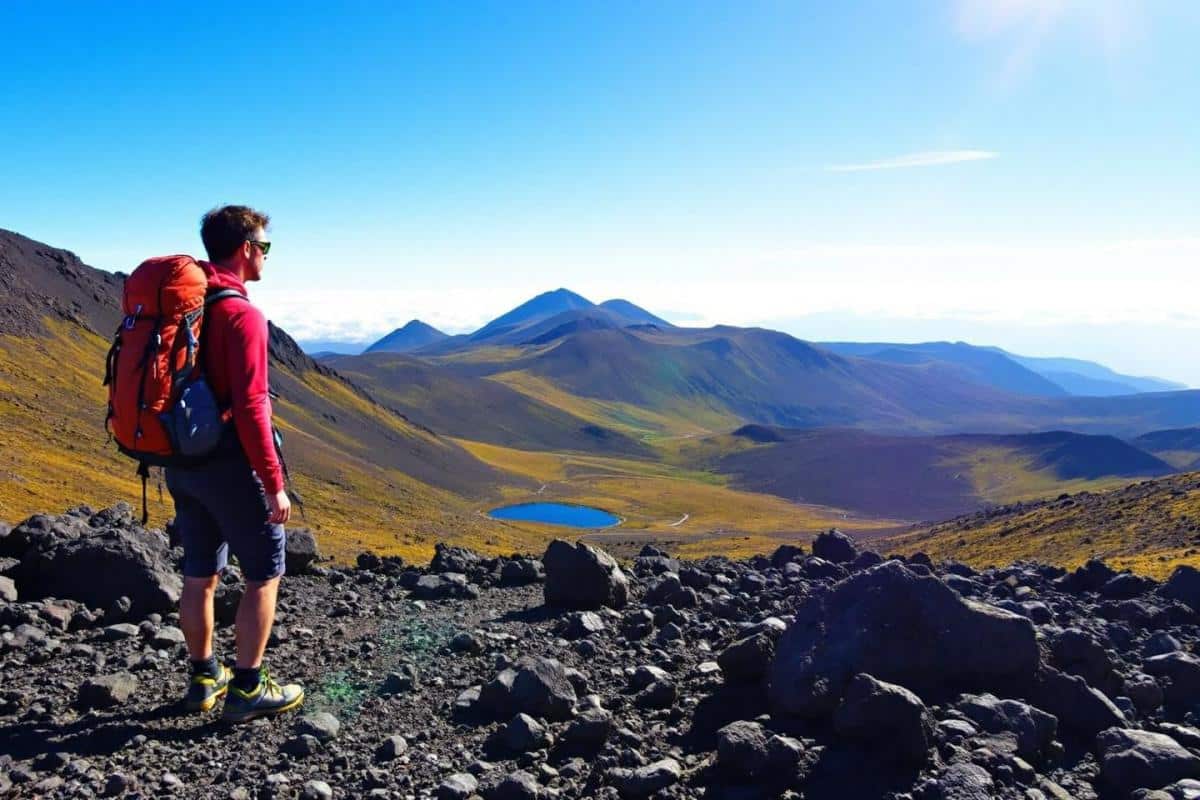 Randonnée au Puy Pariou : sommet du volcan de la Chaîne des Puys