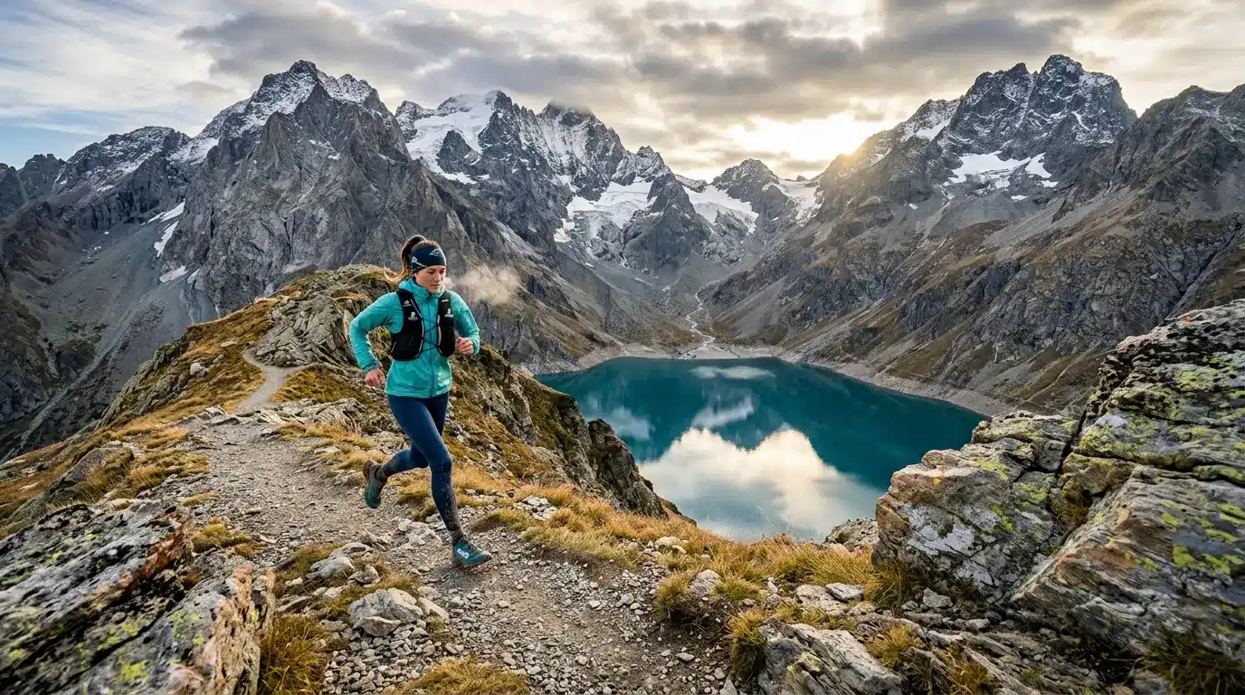 Lac, refuge et roche de la Muzelle : randonnée et trail